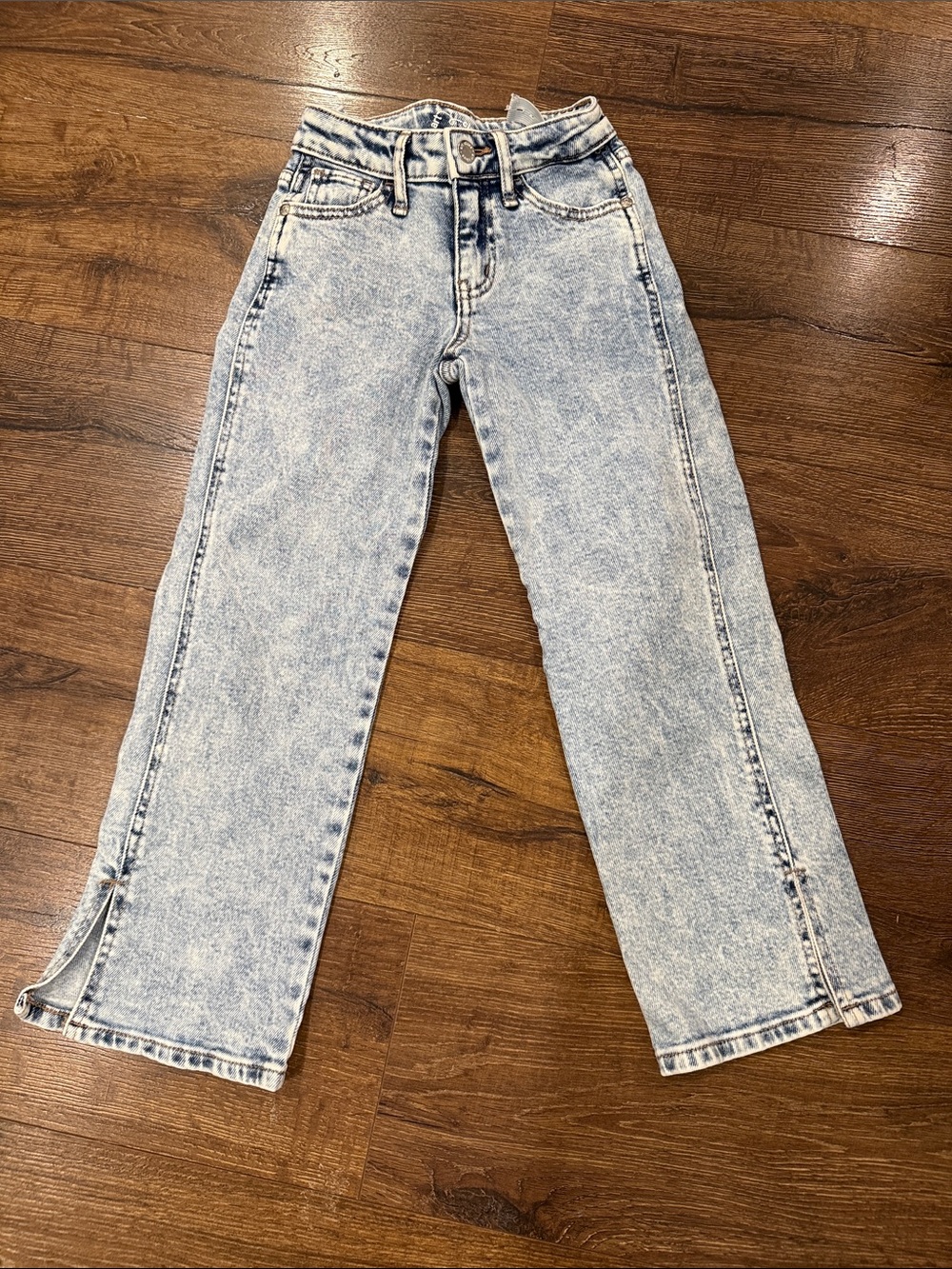 Art Class Girls Light Acid Wash Straight Leg Jeans